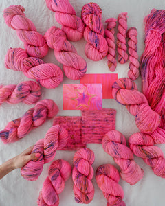 Diva - Ruby and Roses Yarn - Hand Dyed Yarn