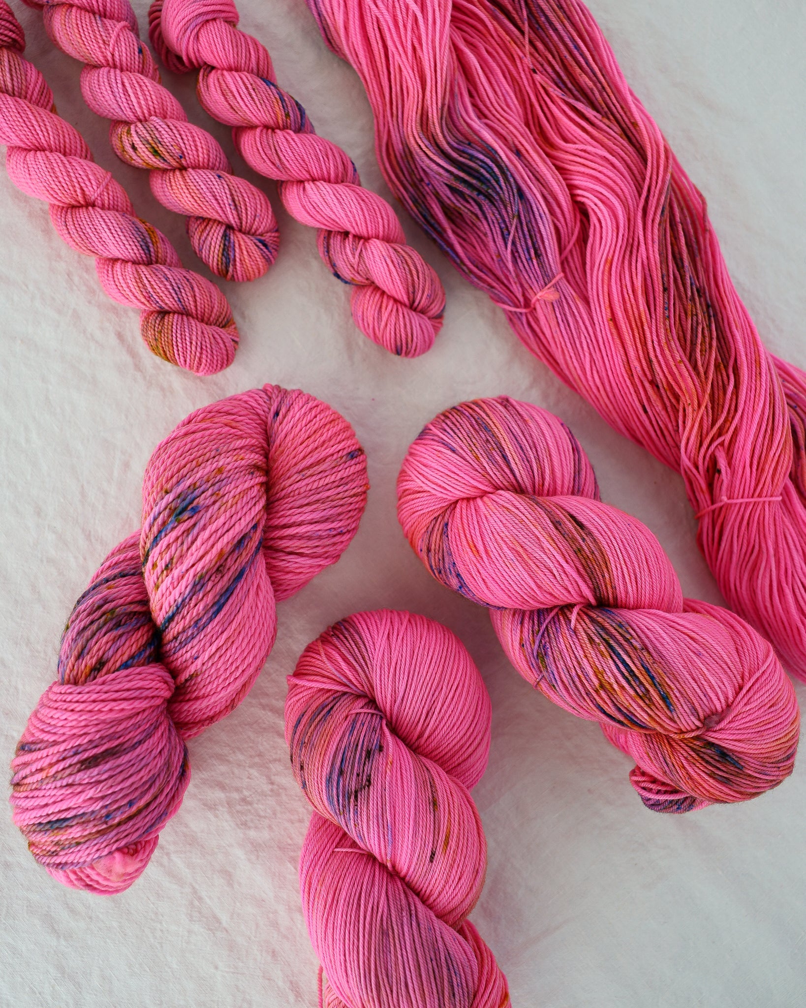 Diva - Ruby and Roses Yarn - Hand Dyed Yarn