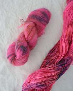 Diva - Ruby and Roses Yarn - Hand Dyed Yarn