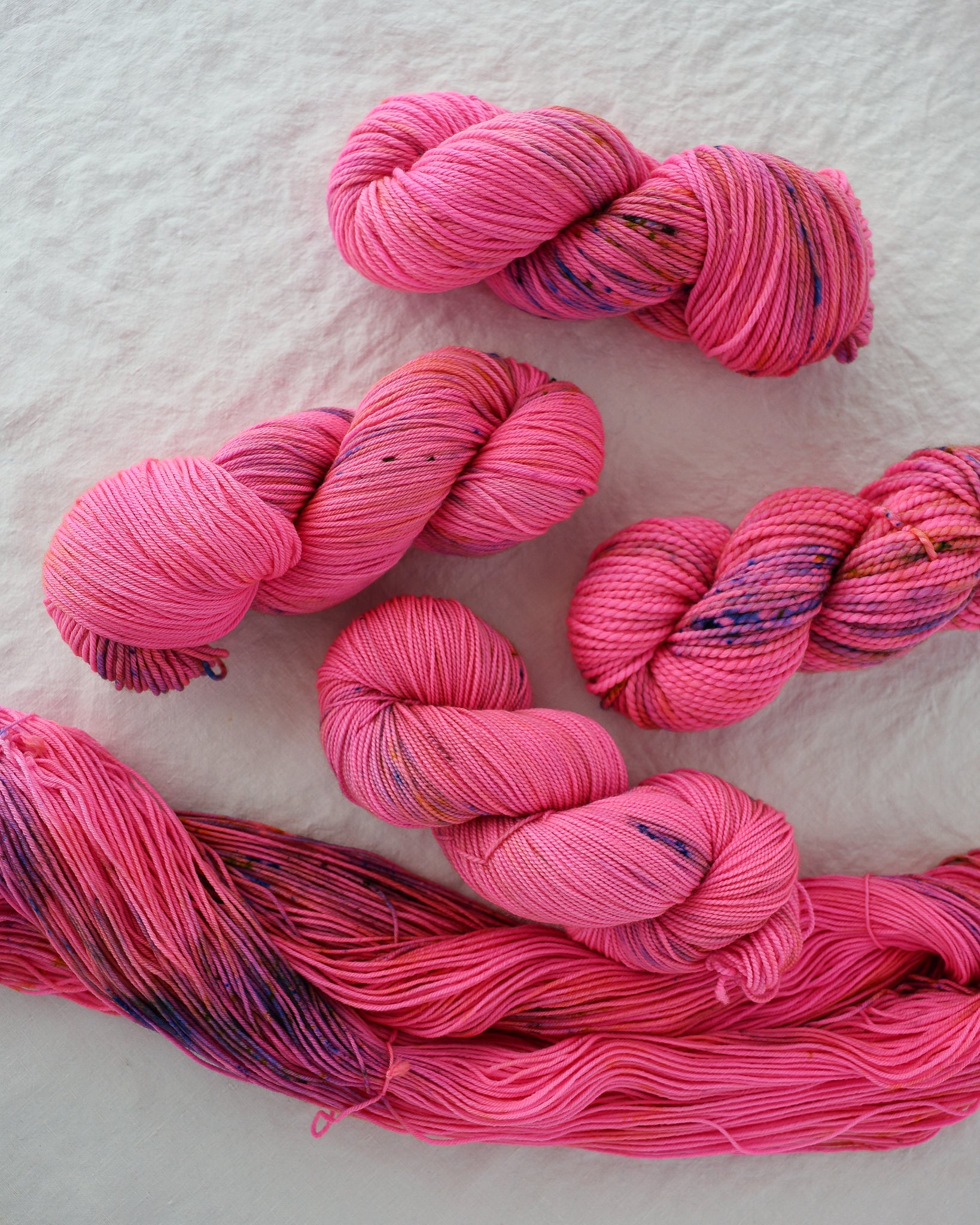 Diva - Ruby and Roses Yarn - Hand Dyed Yarn