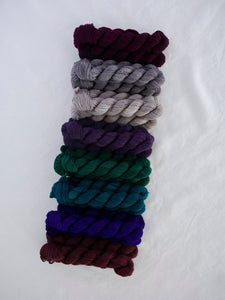 downton - 20g minis collection - Ruby and Roses Yarn - Hand Dyed Yarn