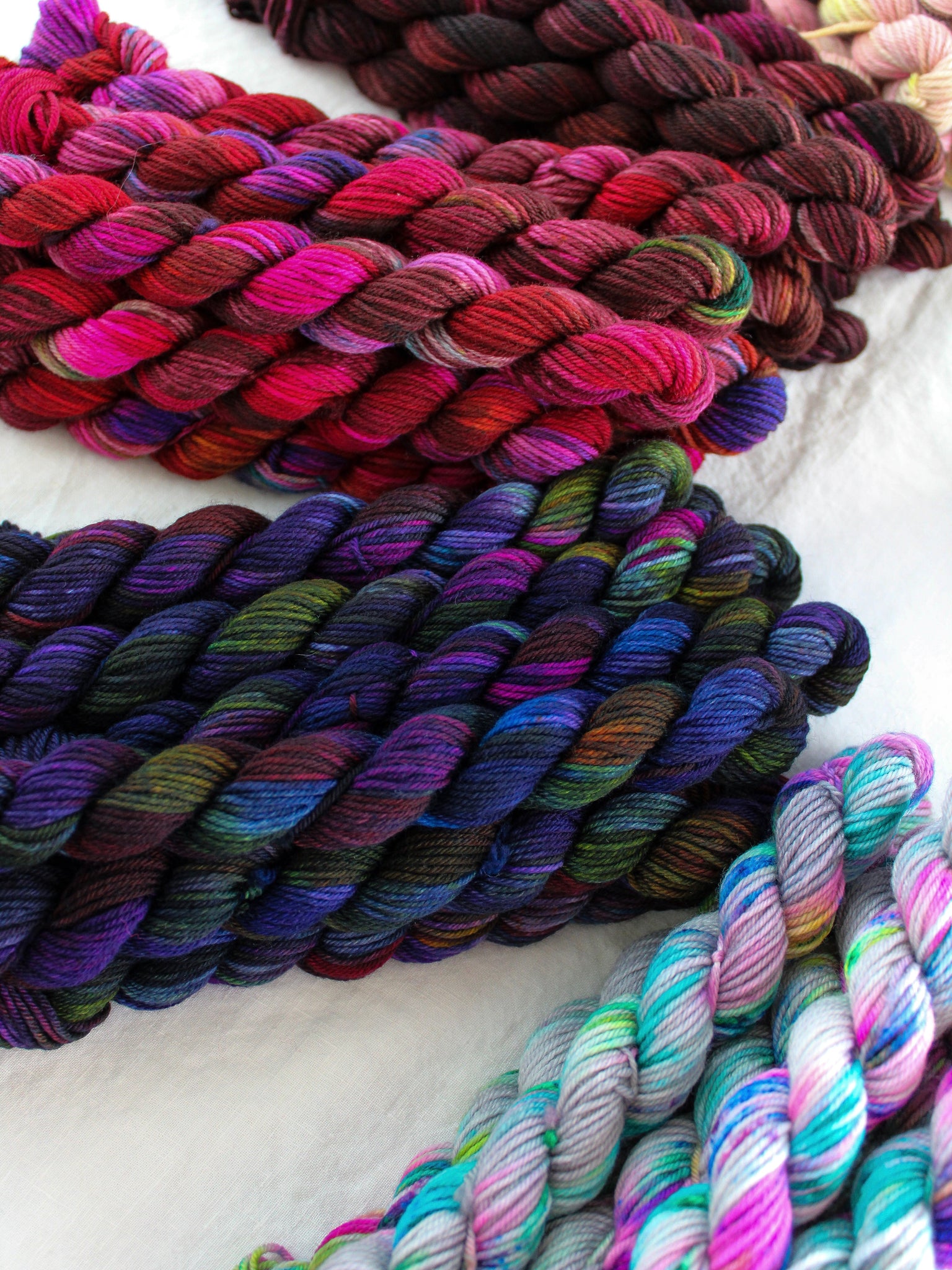 Dreaming of Germany - 10g Minis Collection - Ruby and Roses Yarn - Hand Dyed Yarn