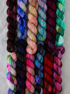 Dreaming of Germany - 10g Minis Collection - Ruby and Roses Yarn - Hand Dyed Yarn