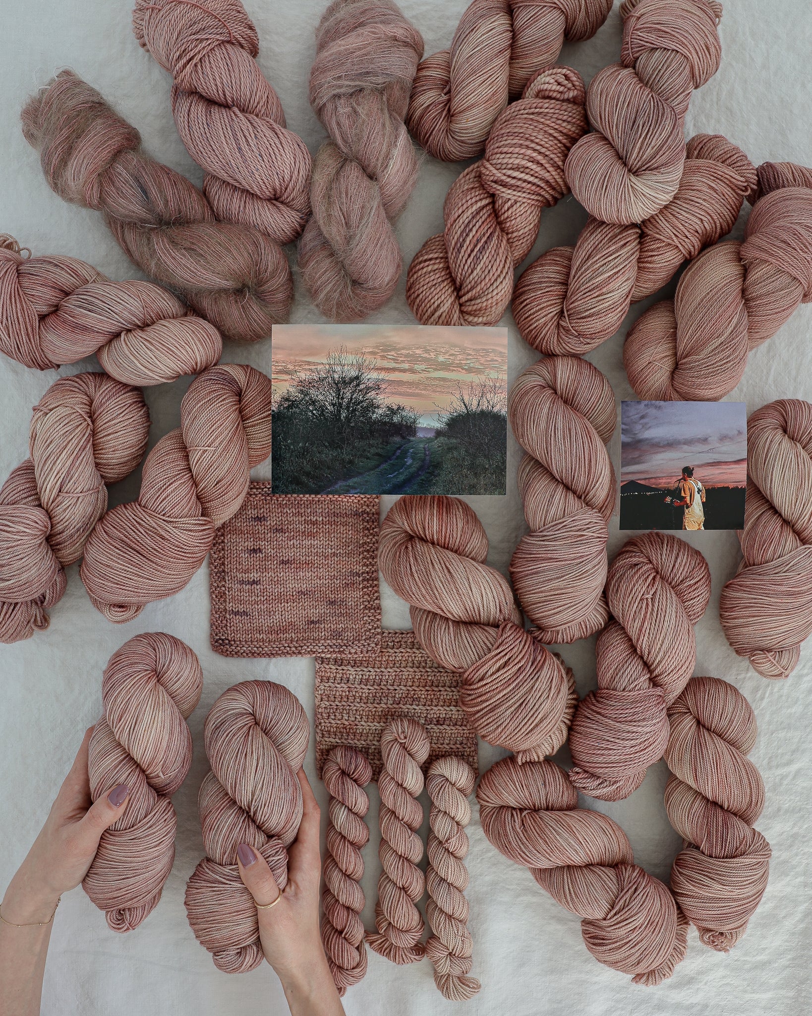 Drive For No Reason - Ruby and Roses Yarn - Hand Dyed Yarn