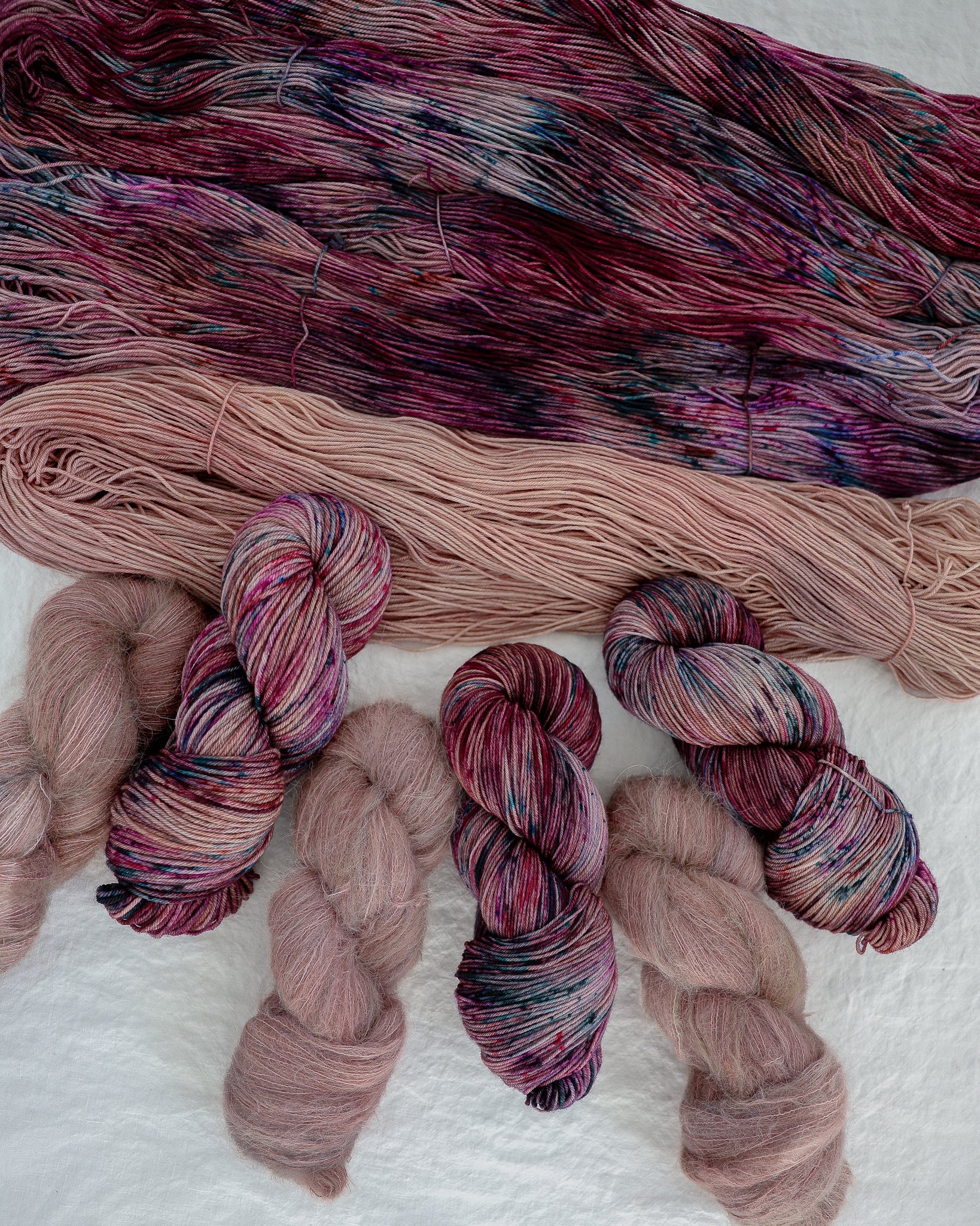 Drive For No Reason - Ruby and Roses Yarn - Hand Dyed Yarn