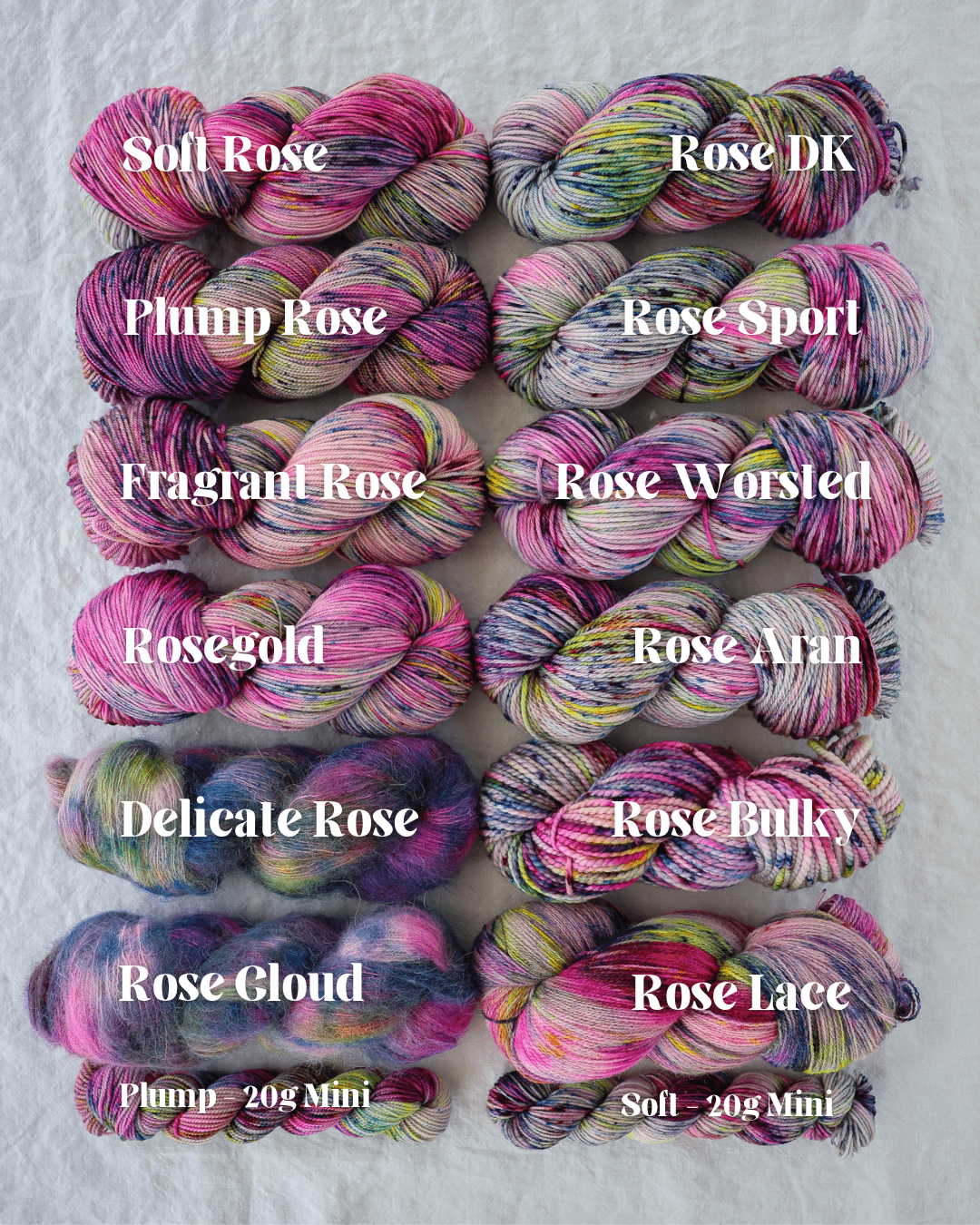 Early Riser - Ruby and Roses Yarn - Hand Dyed Yarn