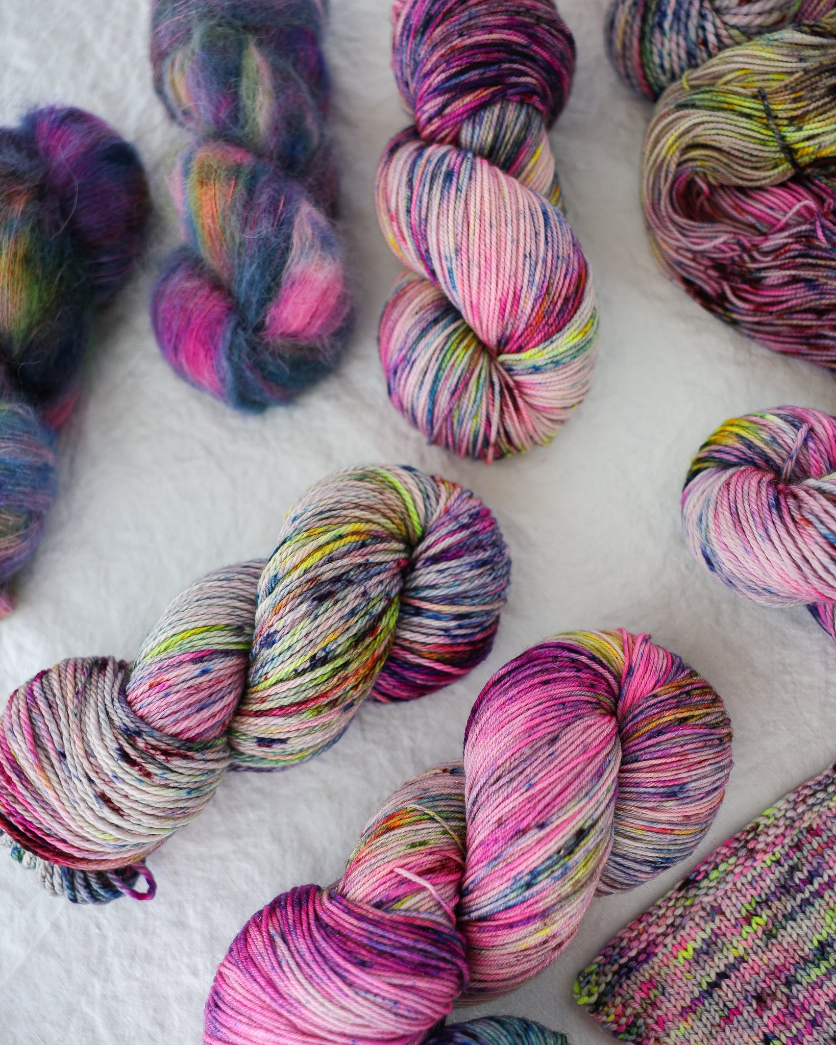 Early Riser - Ruby and Roses Yarn - Hand Dyed Yarn