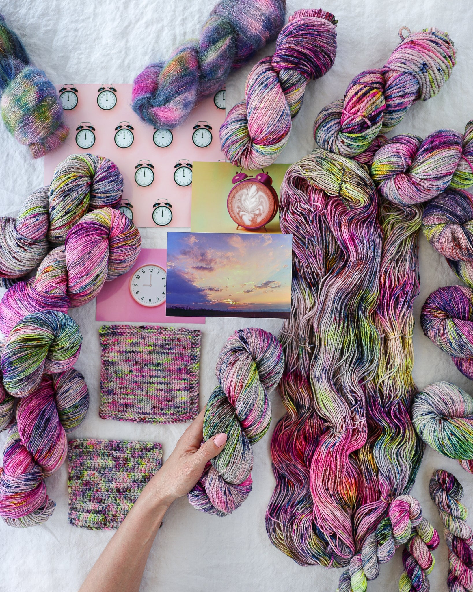Early Riser - Ruby and Roses Yarn - Hand Dyed Yarn