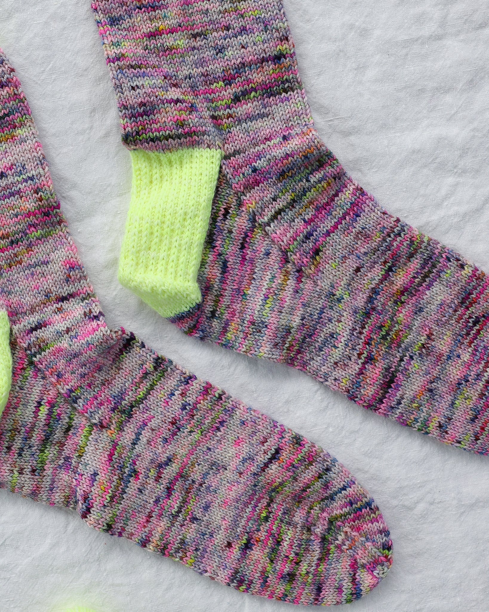 Early Riser - Sock Set - Ruby and Roses Yarn - Hand Dyed Yarn