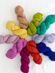 FGW Tonal Sampler - Soft Rose /// Pre - Order - Ruby and Roses Yarn - Hand Dyed Yarn