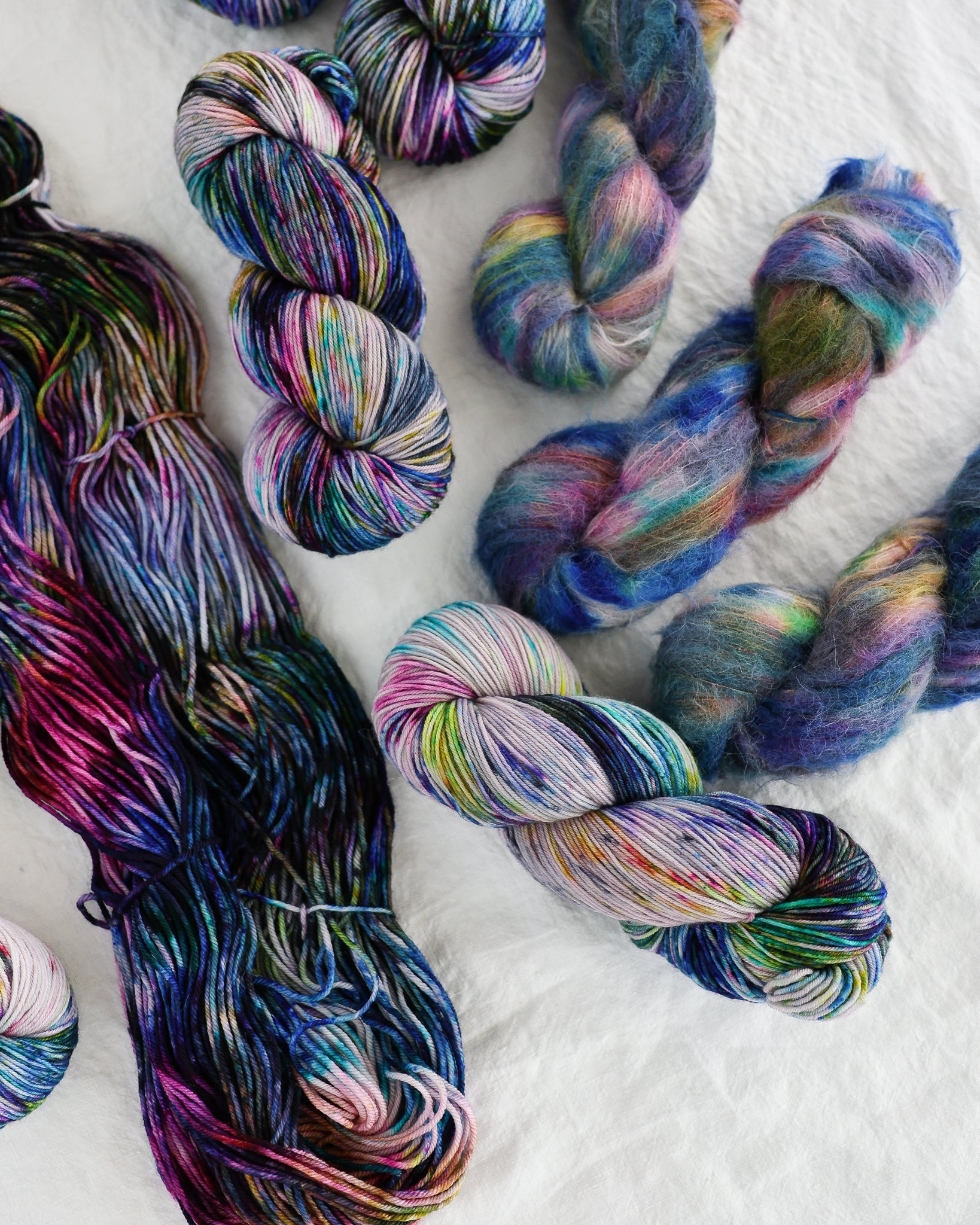 Fireflies at Dusk - Ruby and Roses Yarn - Hand Dyed Yarn