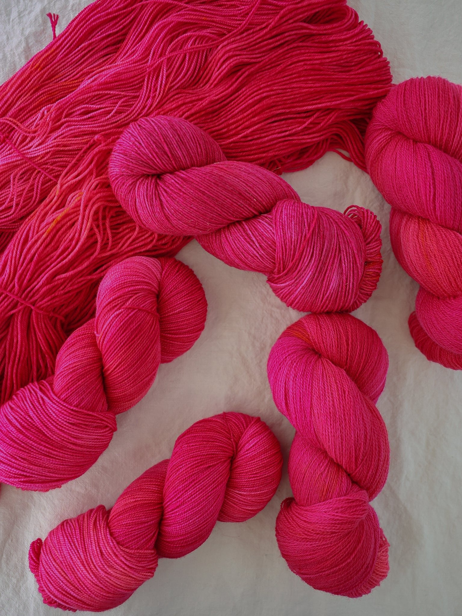free spirit (with yellow flecks) - Ruby and Roses Yarn - Hand Dyed Yarn