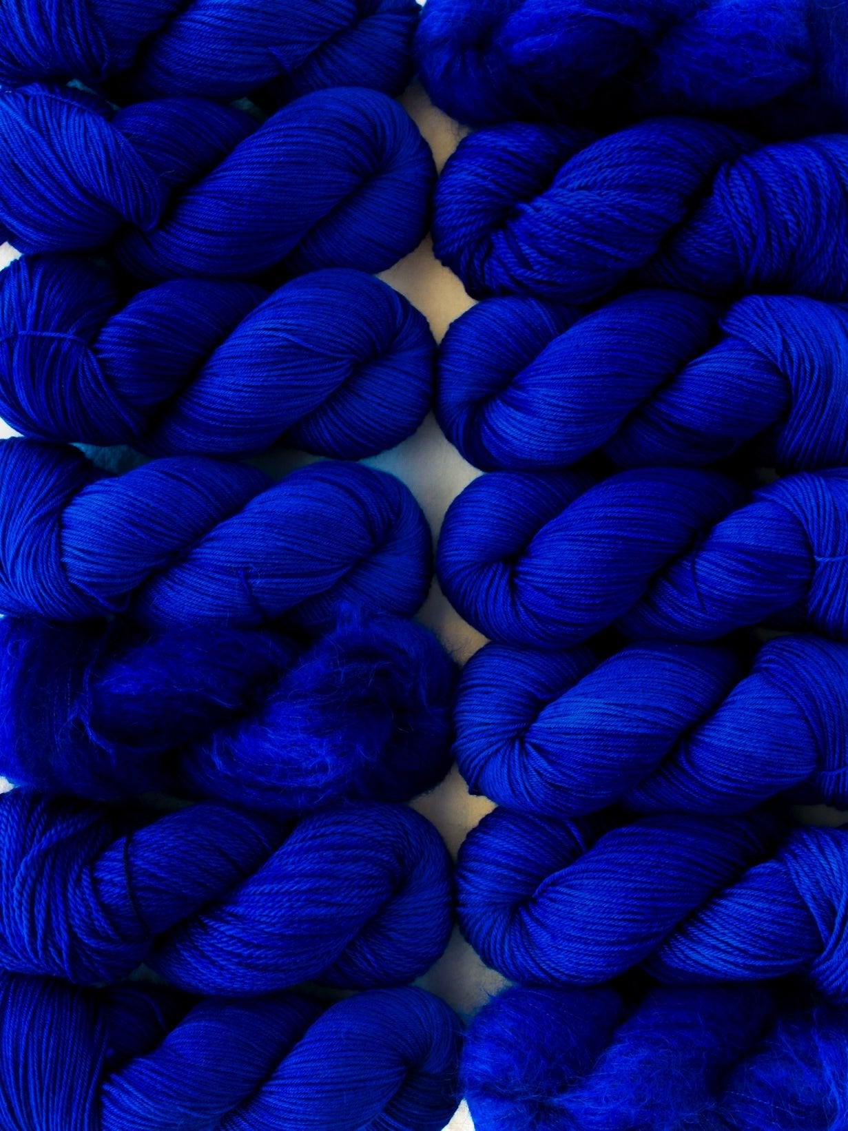 Glowing Indigo - NSW /// Pre - Order - Ruby and Roses Yarn - Hand Dyed Yarn