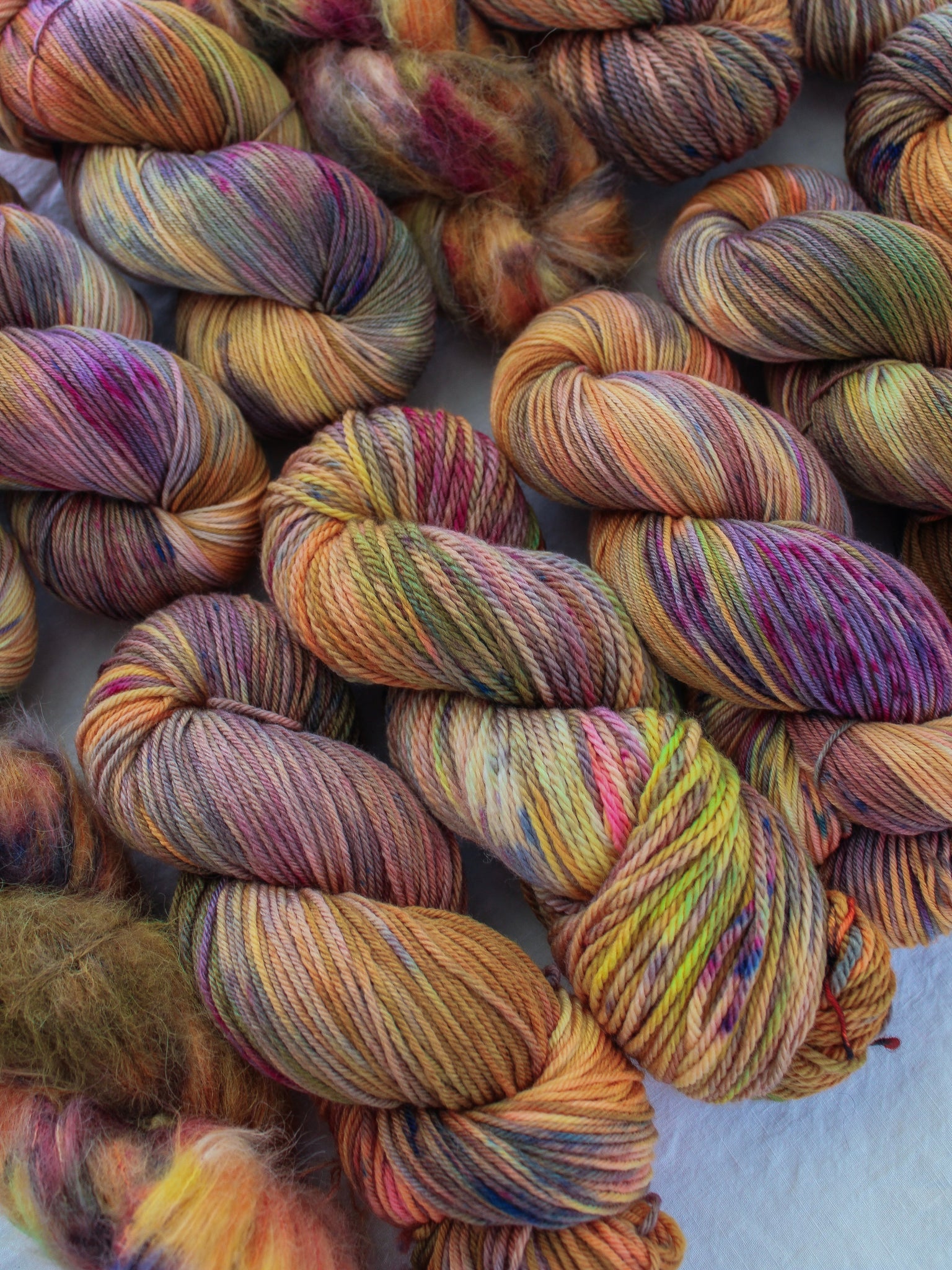 Golden Alley - NSW /// Pre - Order - Ruby and Roses Yarn - Hand Dyed Yarn