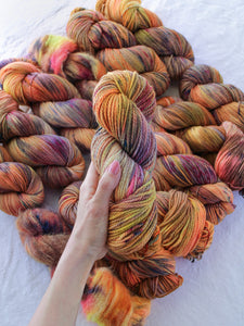 Golden Alley - NSW /// Pre - Order - Ruby and Roses Yarn - Hand Dyed Yarn