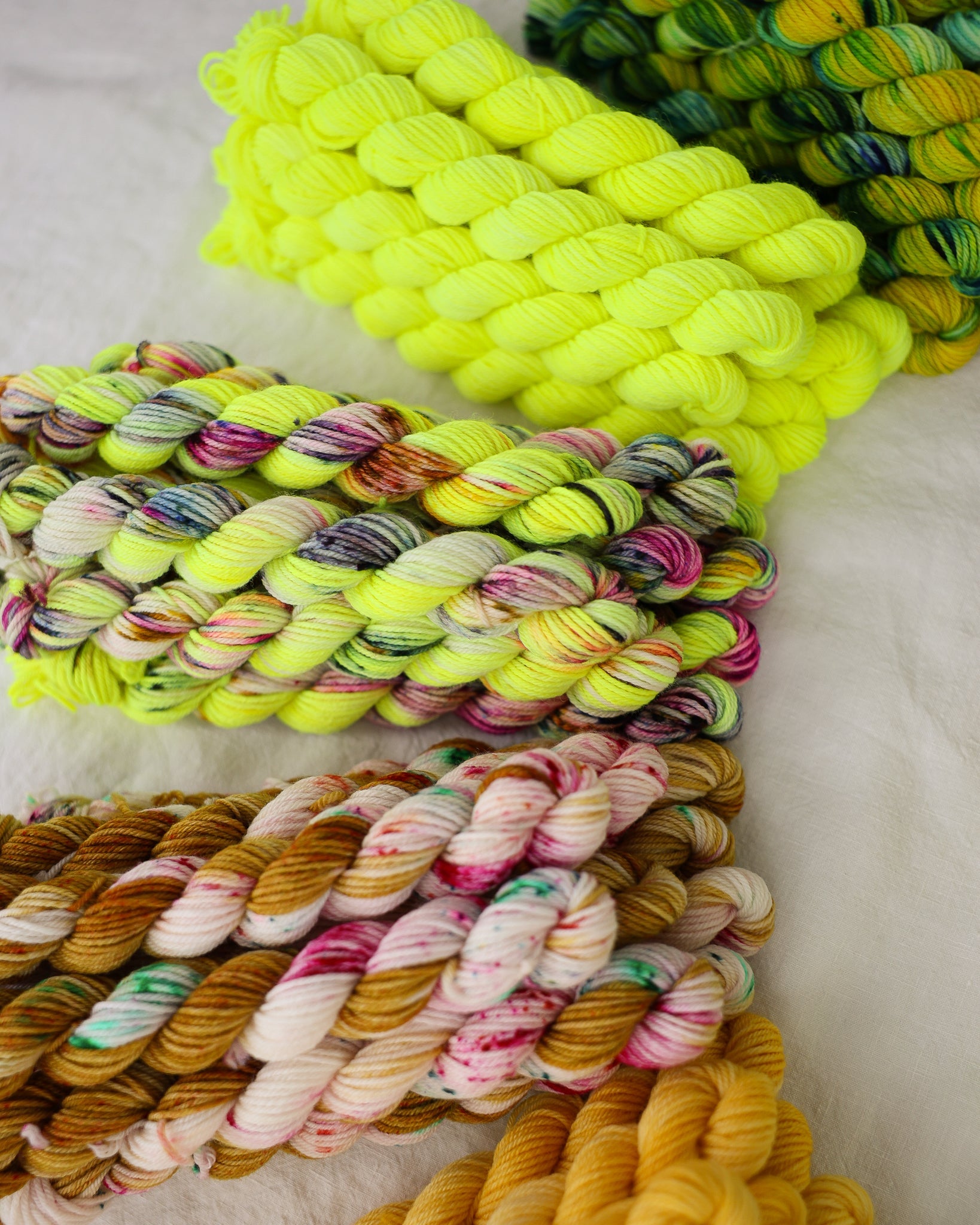 Golden Hour | No. 6 - COLOR WHEEL CLUB - Ruby and Roses Yarn - Hand Dyed Yarn