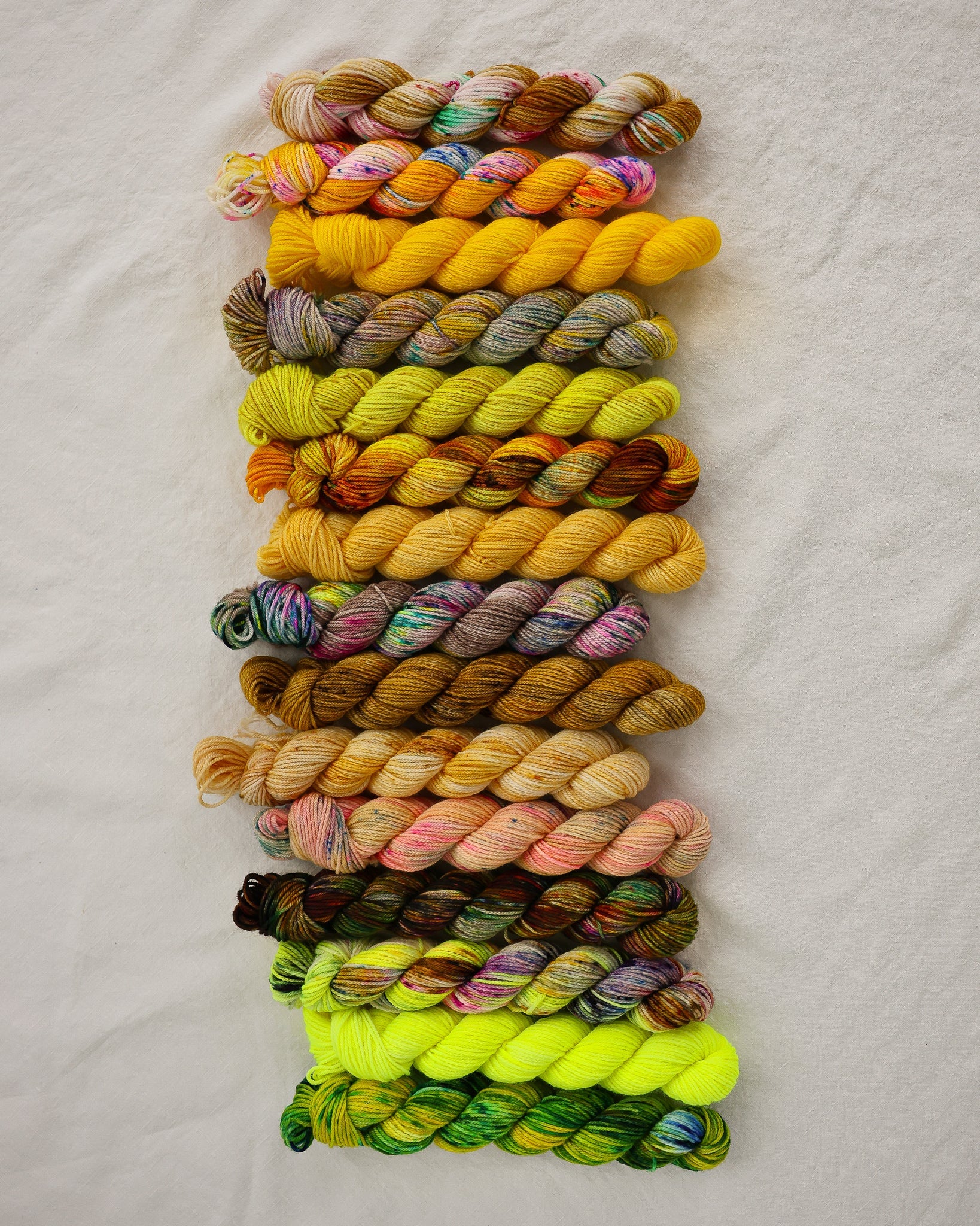 Golden Hour | No. 6 - COLOR WHEEL CLUB - Ruby and Roses Yarn - Hand Dyed Yarn