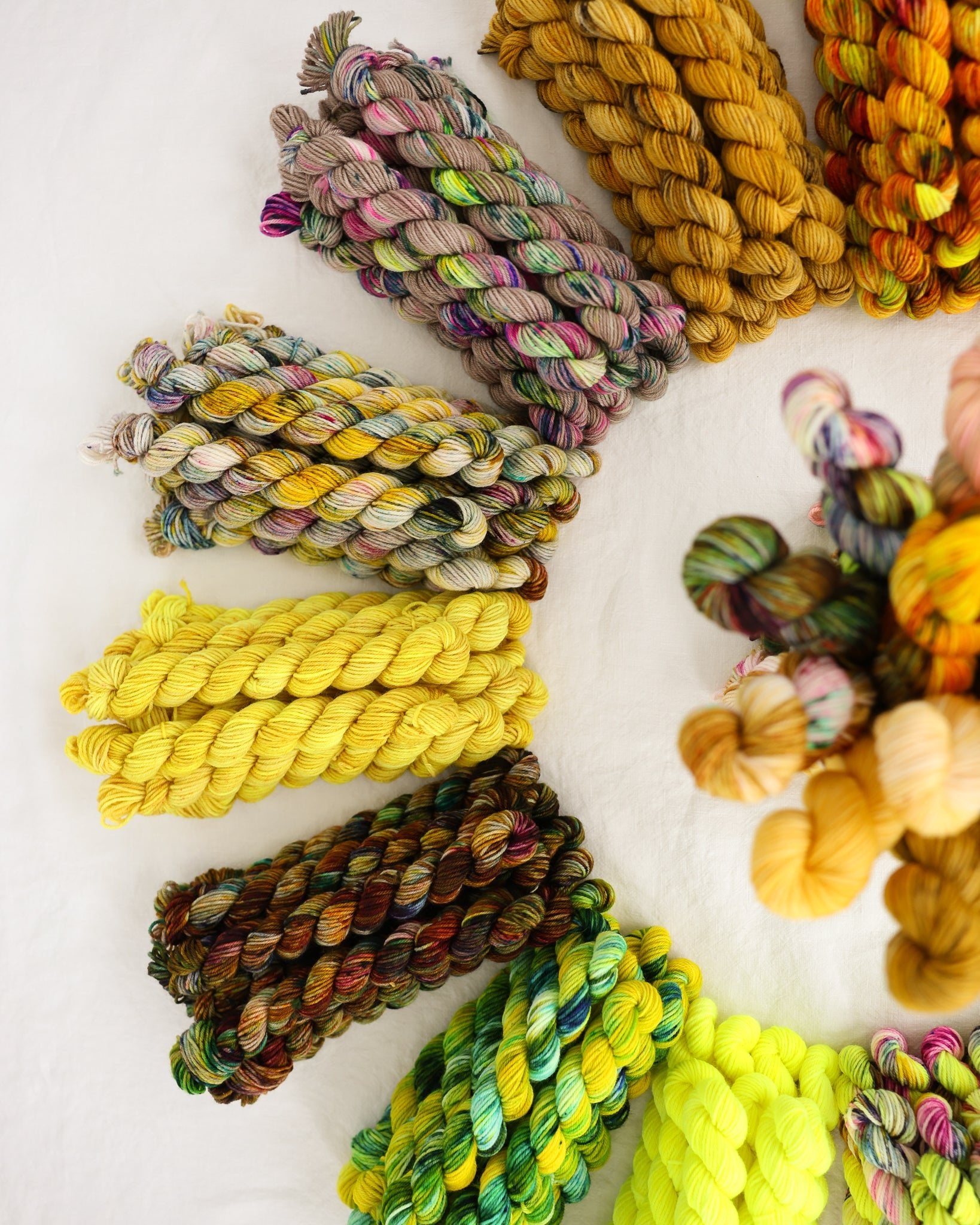 Golden Hour | No. 6 - COLOR WHEEL CLUB - Ruby and Roses Yarn - Hand Dyed Yarn