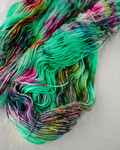 Green Thumb - Ruby and Roses Yarn - Hand Dyed Yarn