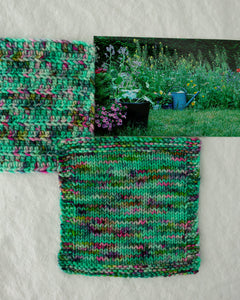 Green Thumb - Ruby and Roses Yarn - Hand Dyed Yarn