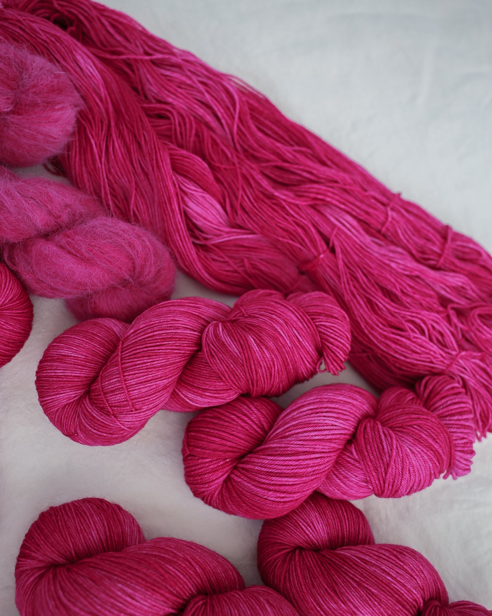 Gumdrop - Ruby and Roses Yarn - Hand Dyed Yarn