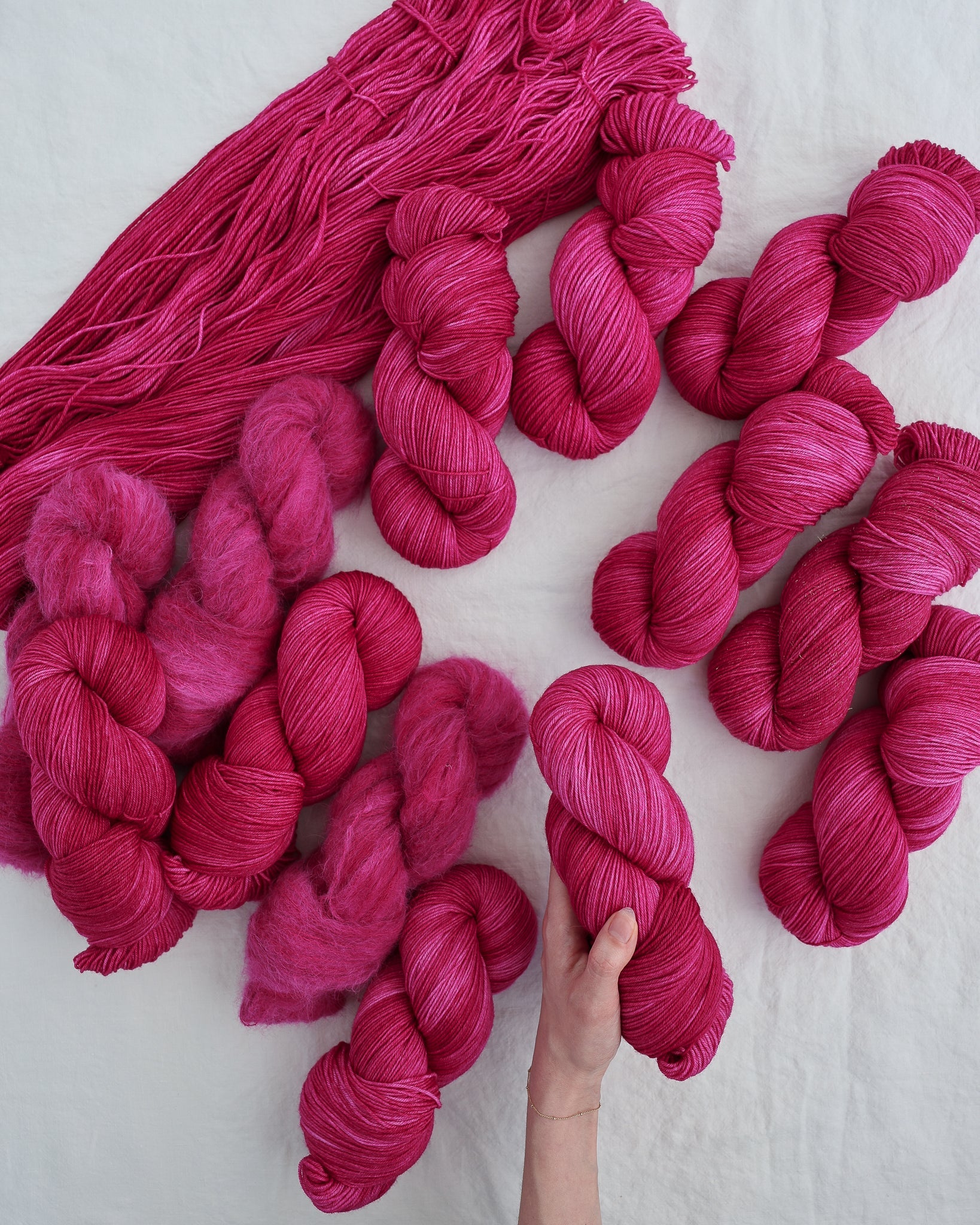 Gumdrop - Ruby and Roses Yarn - Hand Dyed Yarn