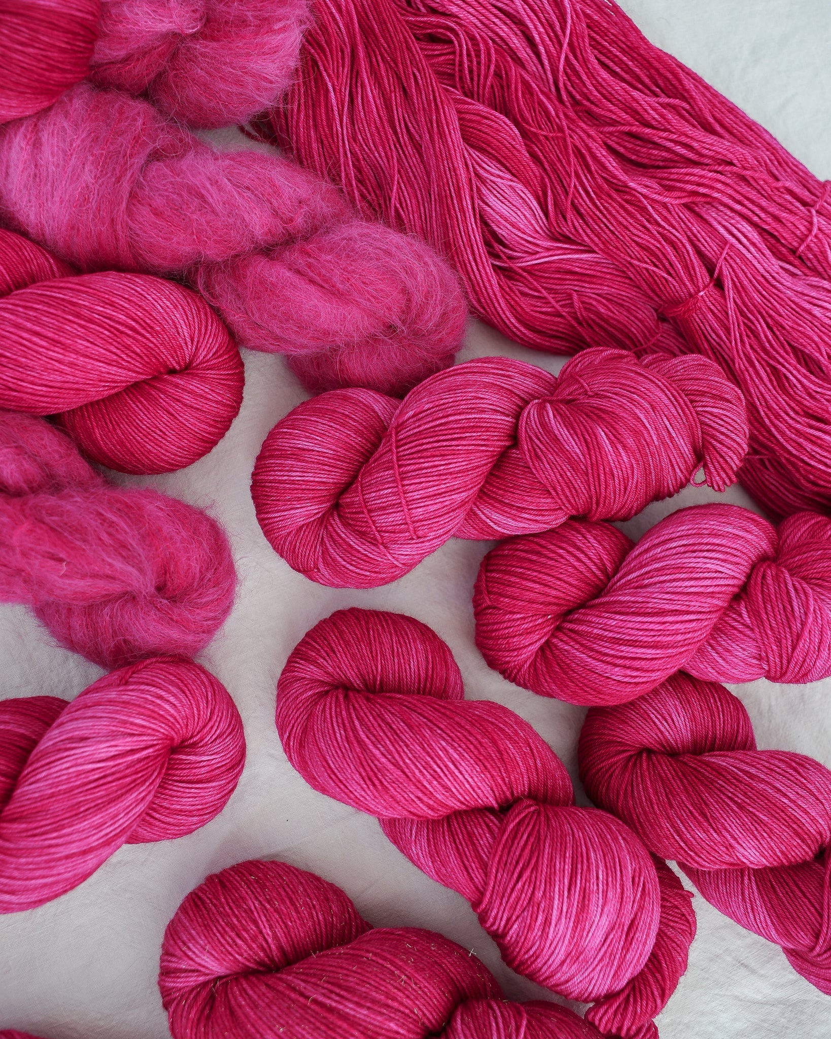 Gumdrop - Ruby and Roses Yarn - Hand Dyed Yarn