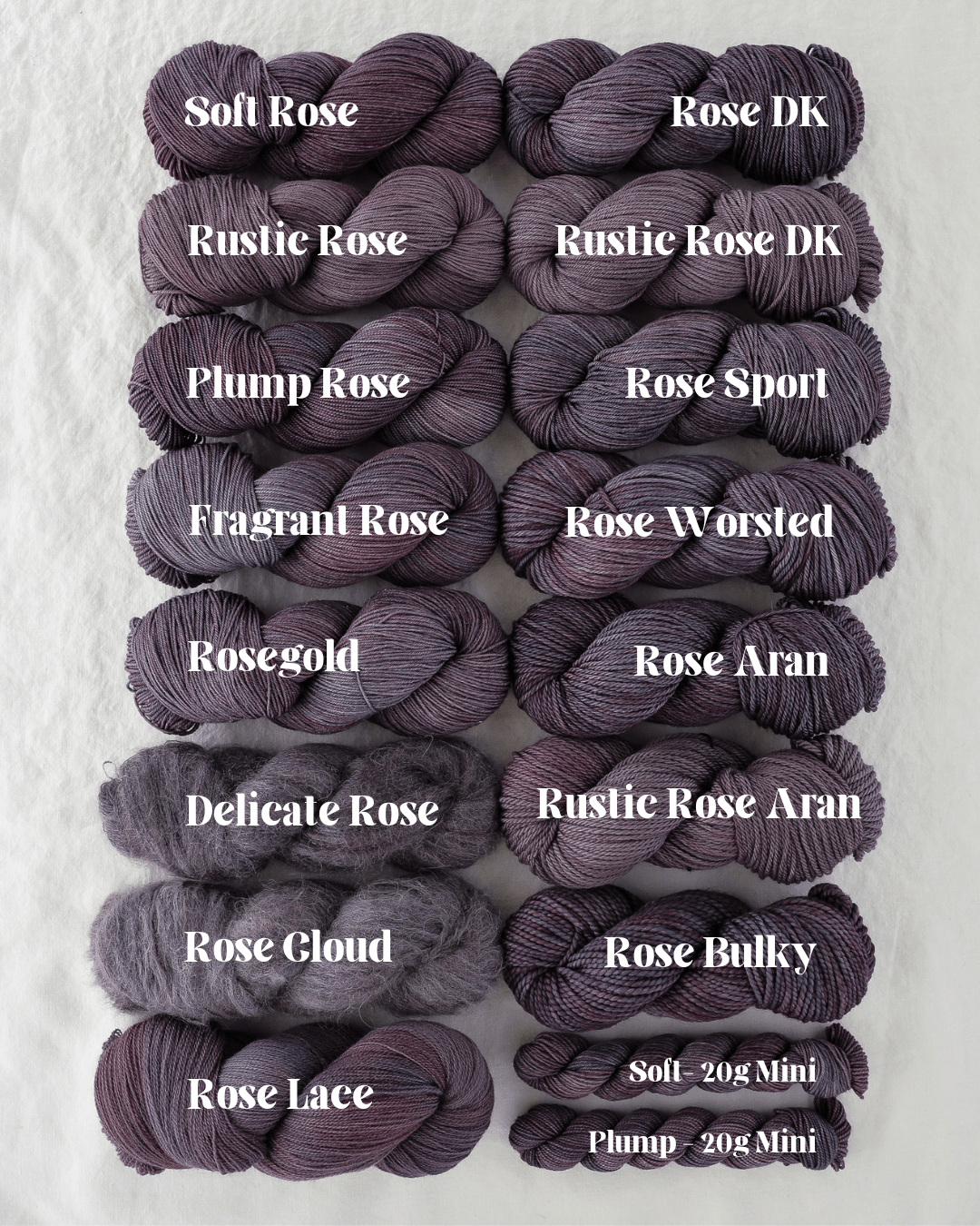 Habitual - Ruby and Roses Yarn - Hand Dyed Yarn