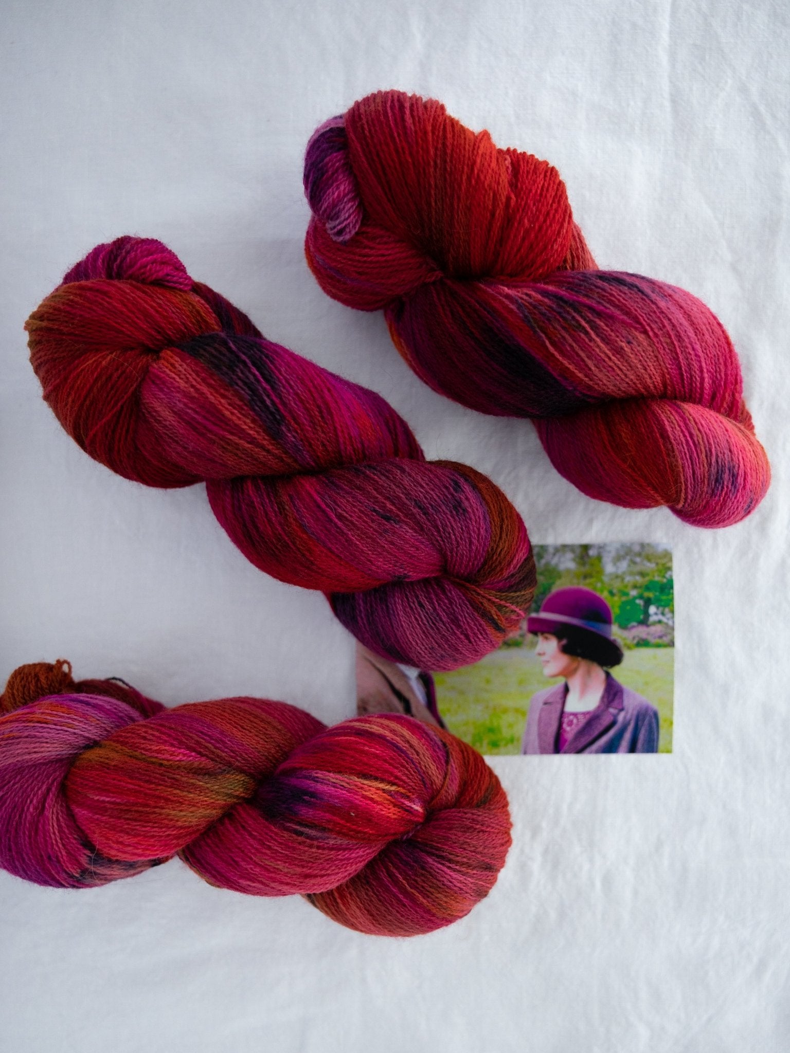 heartless - Ruby and Roses Yarn - Hand Dyed Yarn