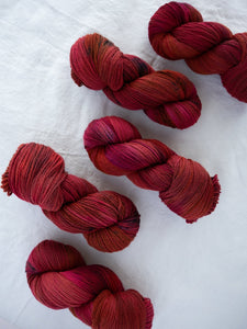 heartless - Ruby and Roses Yarn - Hand Dyed Yarn