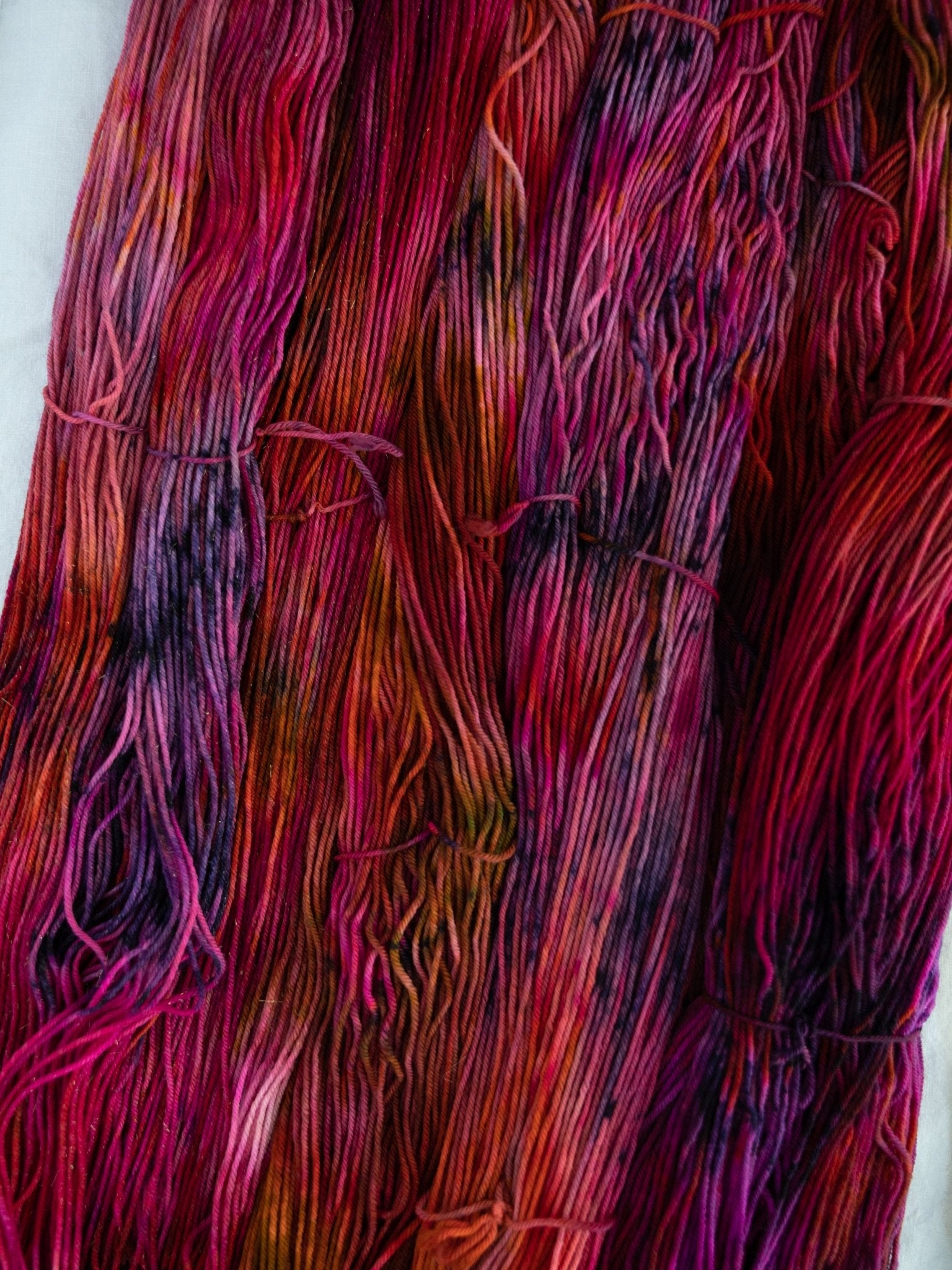 heartless - Ruby and Roses Yarn - Hand Dyed Yarn