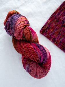 heartless - Ruby and Roses Yarn - Hand Dyed Yarn