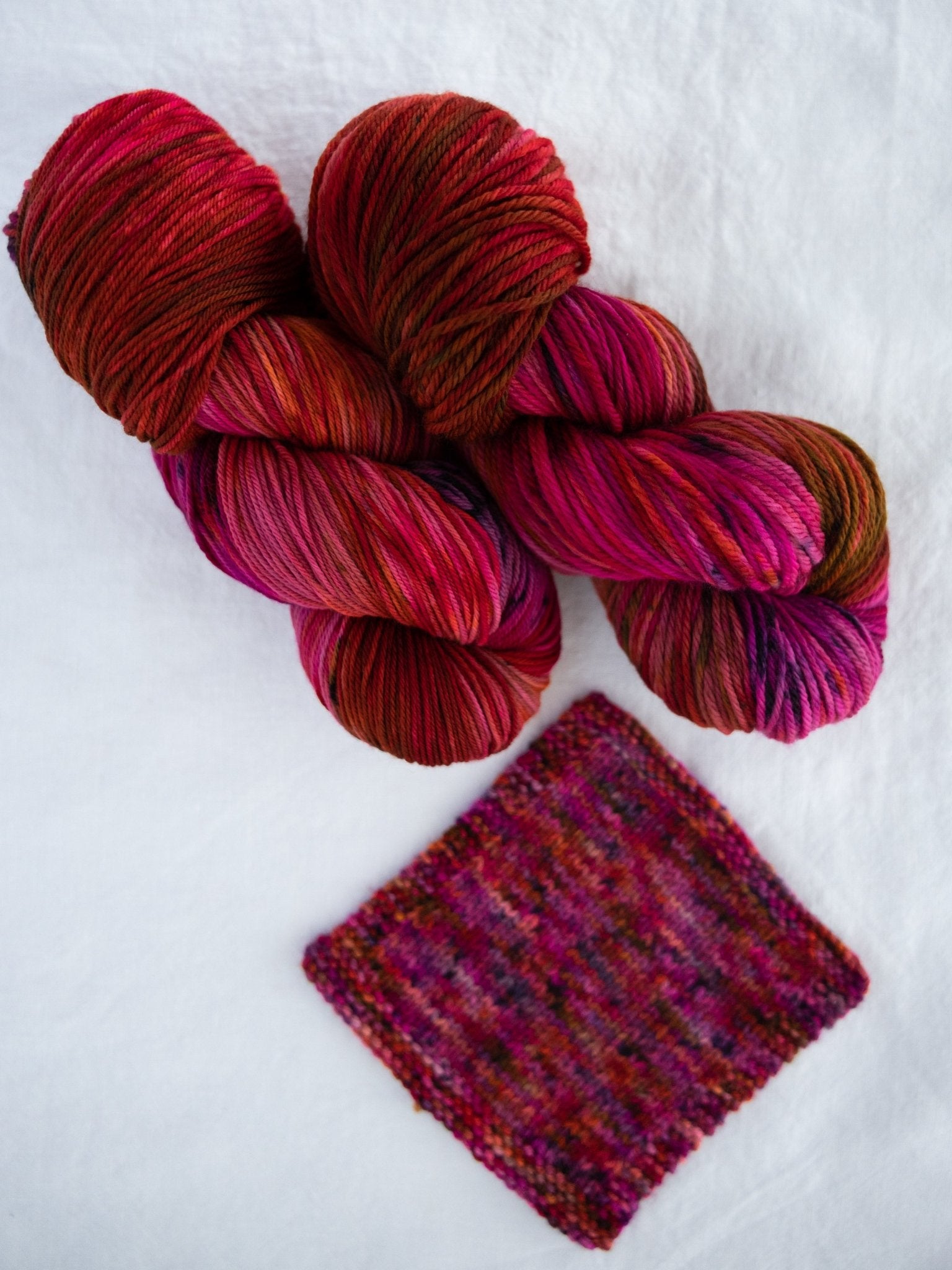 heartless - Ruby and Roses Yarn - Hand Dyed Yarn