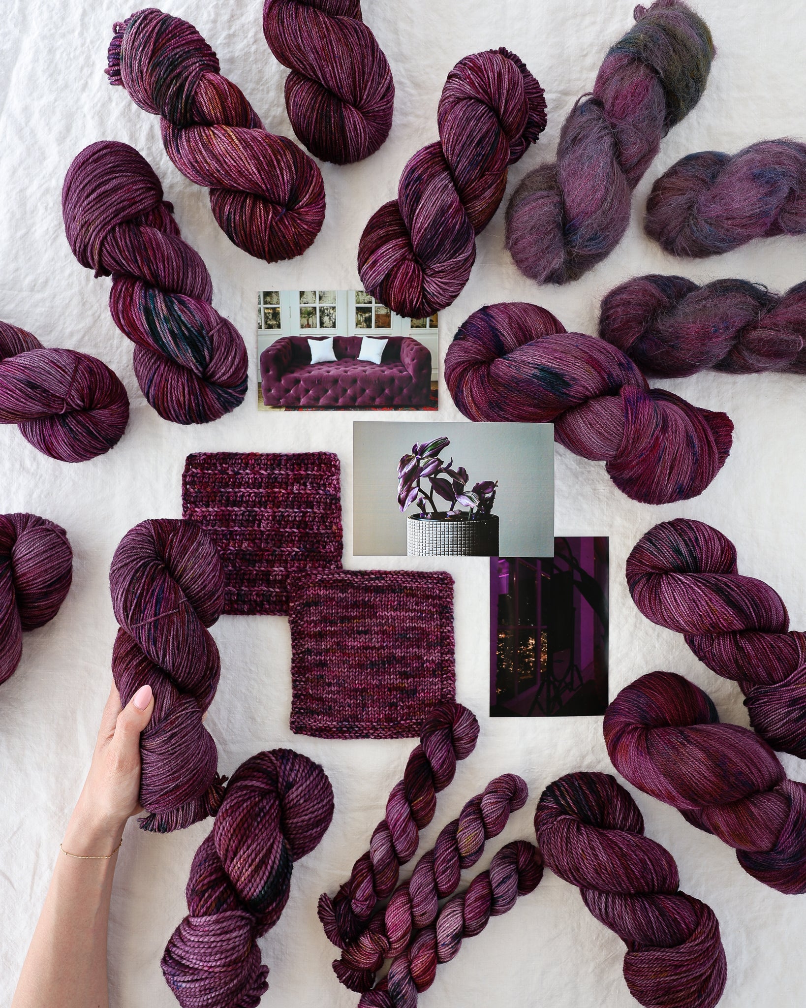 Homebody - Ruby and Roses Yarn - Hand Dyed Yarn