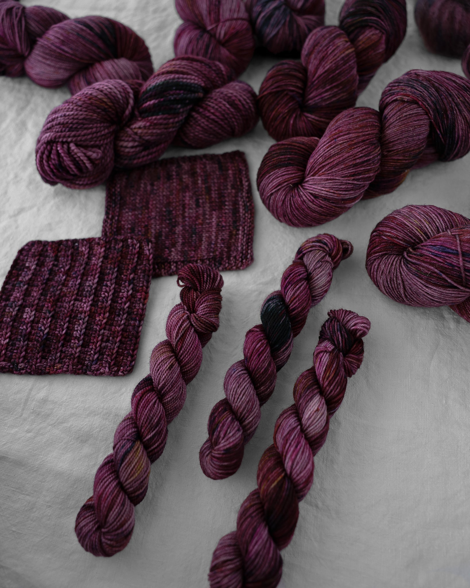 Homebody - Ruby and Roses Yarn - Hand Dyed Yarn