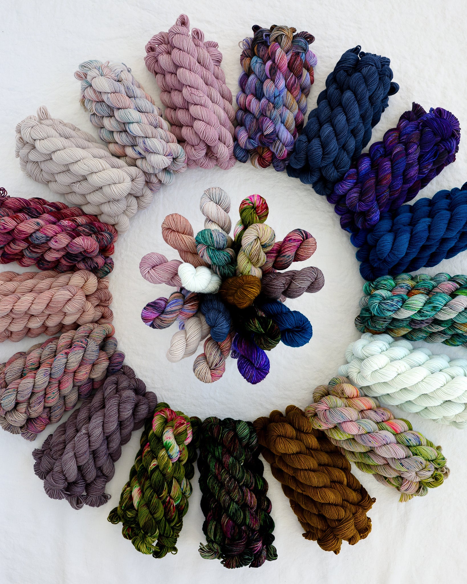I Wanna Go To Maine | Minis Collection - Ruby and Roses Yarn - Hand Dyed Yarn