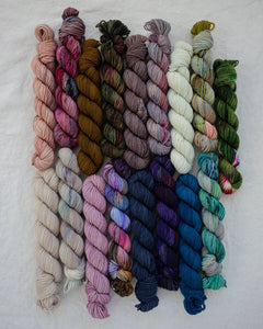 I Wanna Go To Maine | Minis Collection - Ruby and Roses Yarn - Hand Dyed Yarn