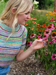 In Bloom /// Pre - Order - Ruby and Roses Yarn - Hand Dyed Yarn