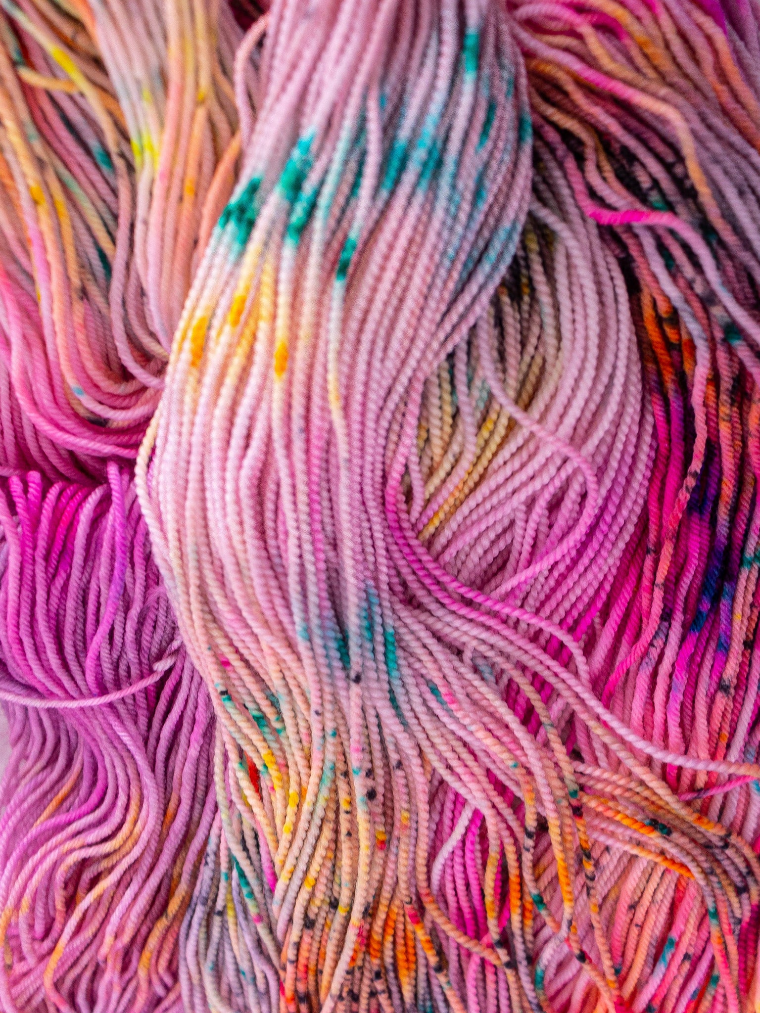 In My Flower Era /// Pre - Order - Ruby and Roses Yarn - Hand Dyed Yarn