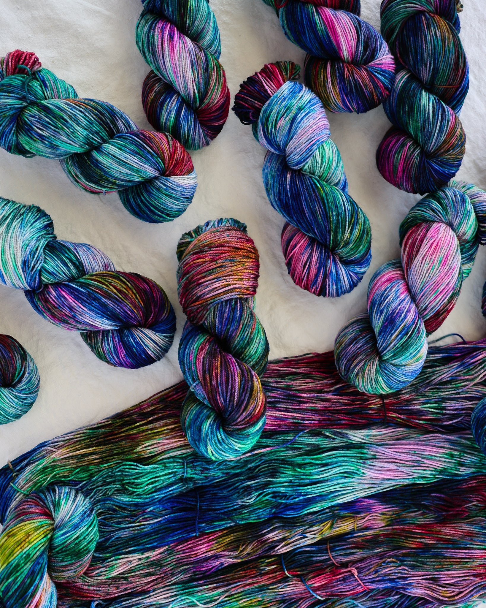 ITALIA 🇮🇹 - Ruby and Roses Yarn - Hand Dyed Yarn