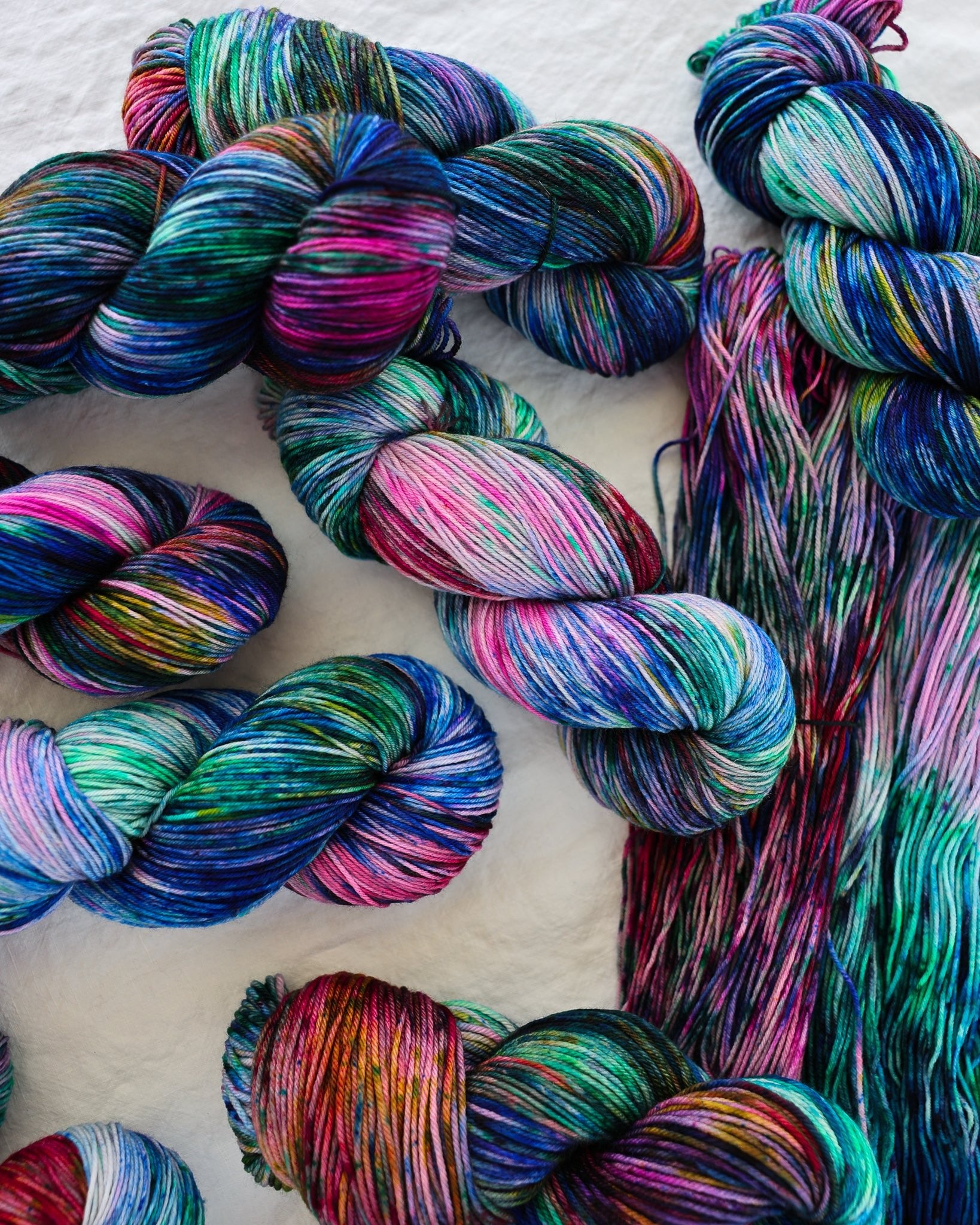 ITALIA 🇮🇹 - Ruby and Roses Yarn - Hand Dyed Yarn