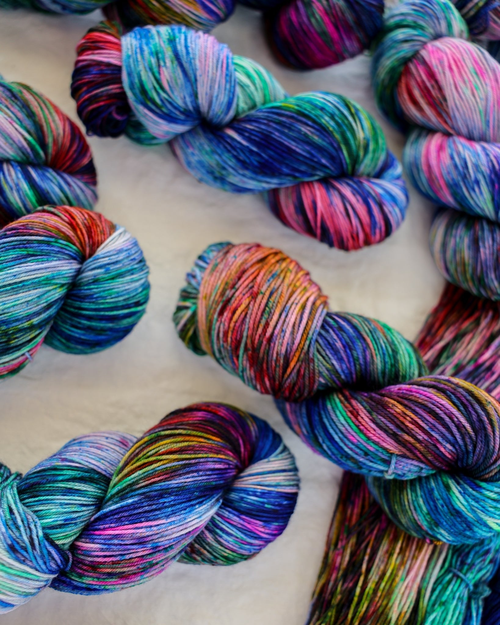 ITALIA 🇮🇹 - Ruby and Roses Yarn - Hand Dyed Yarn