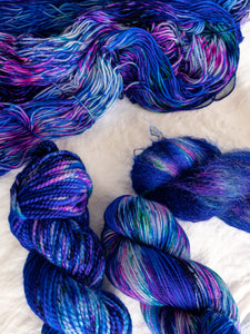 Larkspur /// Pre - Order - Ruby and Roses Yarn - Hand Dyed Yarn