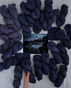 Lighthouse Keeper - Ruby and Roses Yarn - Hand Dyed Yarn