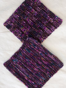 Lilacs at Midnight /// Pre - Order - Ruby and Roses Yarn - Hand Dyed Yarn