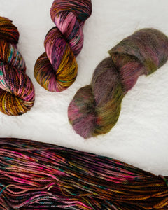 Main Character Energy - Ruby and Roses Yarn - Hand Dyed Yarn