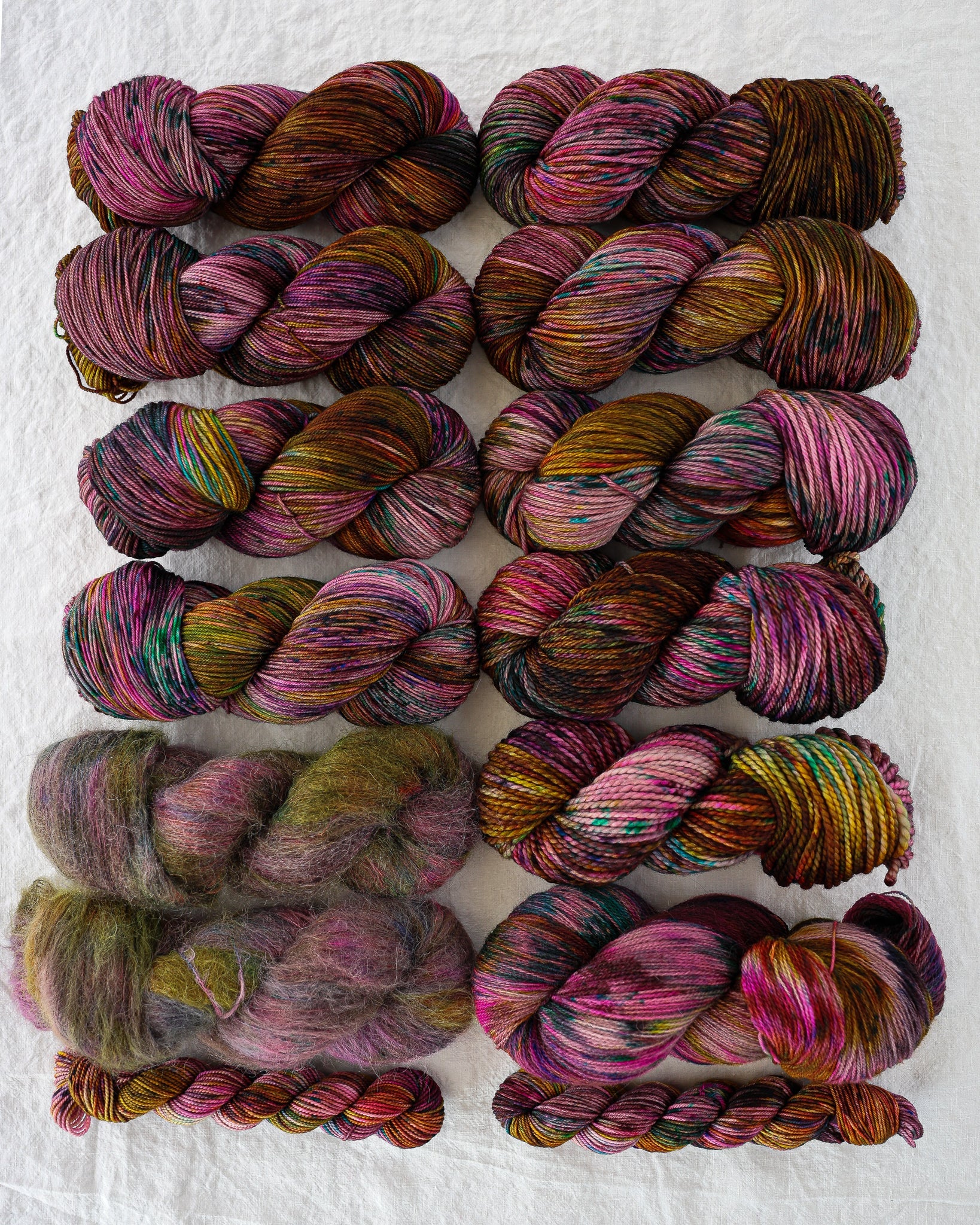 Main Character Energy - Ruby and Roses Yarn - Hand Dyed Yarn