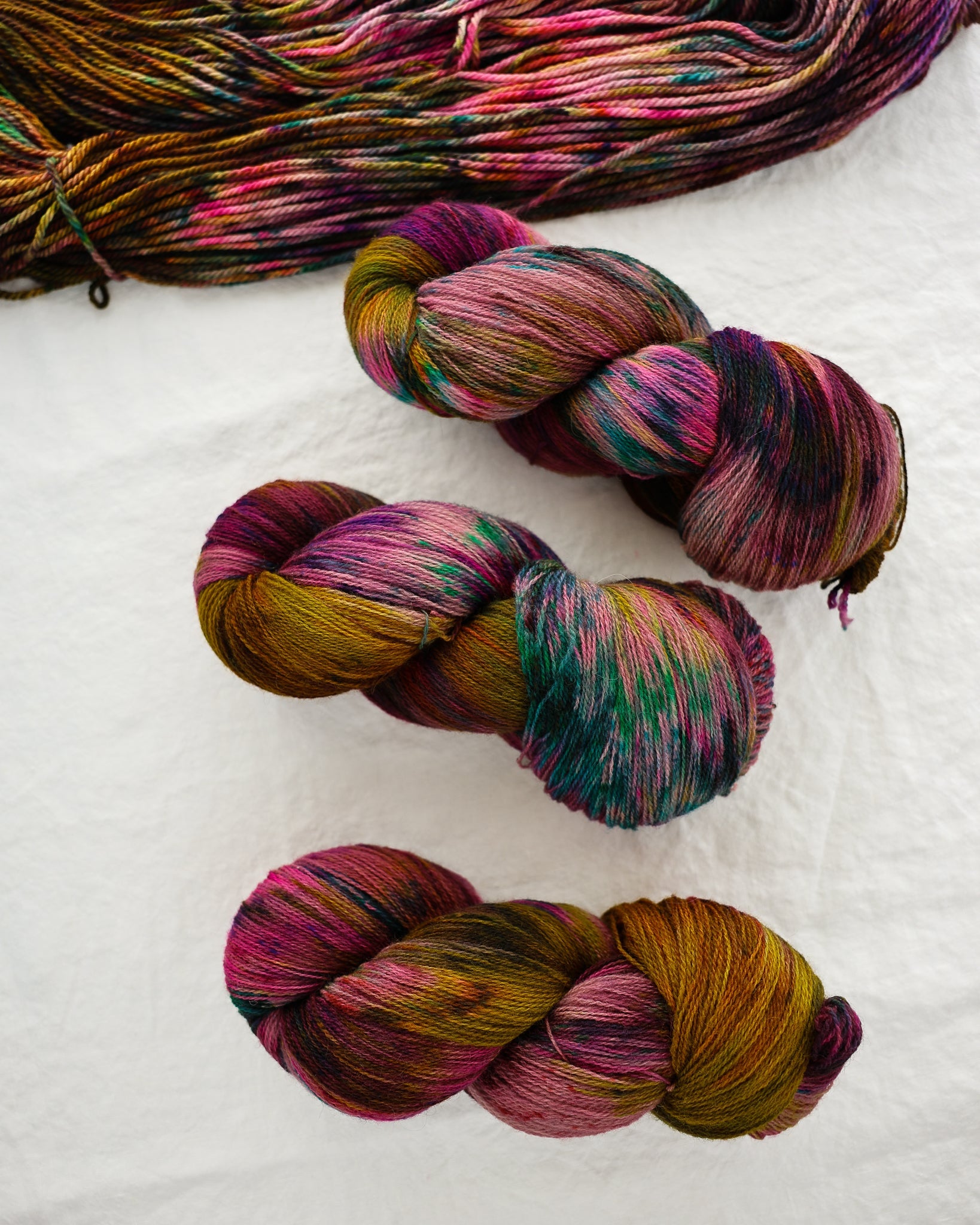 Main Character Energy - Ruby and Roses Yarn - Hand Dyed Yarn