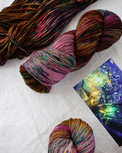 Main Character Energy - Ruby and Roses Yarn - Hand Dyed Yarn