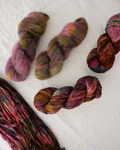 Main Character Energy - Ruby and Roses Yarn - Hand Dyed Yarn